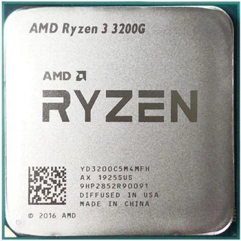 Процессор AMD Ryzen 3 4C/4T 3200G 3.6Hz/4.0GHz Boost 65W AM4 Radeon Vega 8 tray (YD3200C5M4MFH)