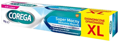 Крем для фіксації зубних протезів Corega Extra Strong Ultra Fresh 70 г (5054563013712)