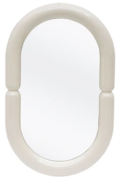 Lustro ścienne Halmar Poster V-CH-POSTER-LUS-BIAŁY Biały (5905248137097)