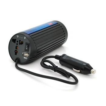 Інвертор напруги POWERMASTER, 12V/220V, 150W з модифікованою синусоїдою, 1 універсальні розетки, клеми (UG-29434)