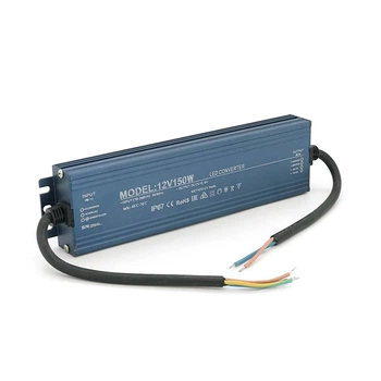 Імпульсний блок живлення герметичний (Led Converter) 12V 150W, IP67, 225х25х57 мм, Box (UG-39834)