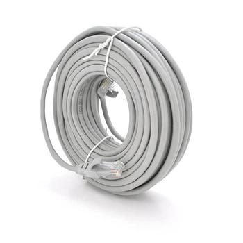 Патч-корд літій VEGGIEG, CCA, UTP, RJ45, Cat.5e, 50m, сірий