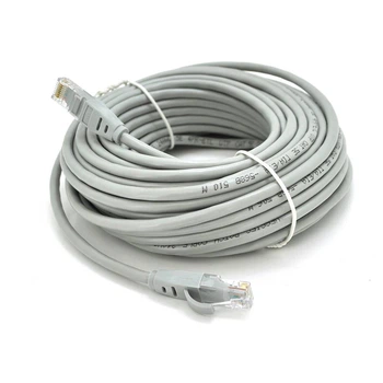 Патч-корд літій VEGGIEG, CCA, UTP, RJ45, Cat.5e, 8m, сірий