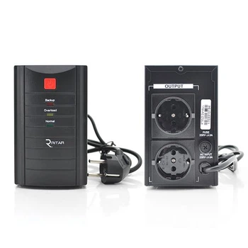 ДБЖ Ritar RTM525 (315W) Standby-L, LED, 1st, 2xSCHUKO socket, 1x12V4.5Ah, metal Case ( 260 х 85 х 140) Q4 (UG-9989)