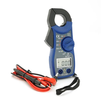 Токові кліщі ANENG KT87 Blue Вимірювання: V (AC/DC), A (AC), Ω (NCV). Функції: Data Hold, продзвонювання