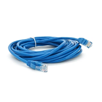 Патч-корд літій RITAR, UTP, RJ45, Cat.5e, 5m, синій, Cu (мідь)