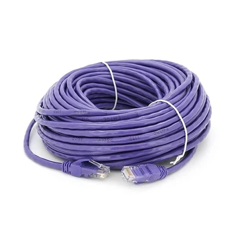 Патч-корд літій RITAR, UTP, RJ45, Cat.5e, 25m, фіолетовий, Cu (мідь)