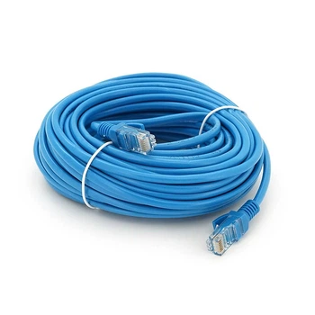Патч-корд літій RITAR, CCA, UTP, RJ45, Cat.5e, 20m, синій