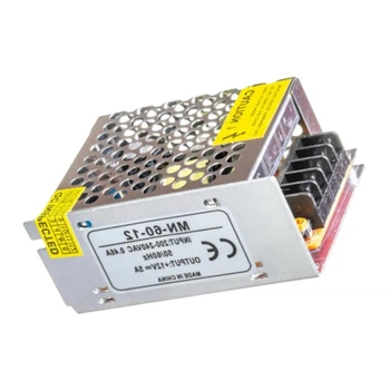 Блок питания LED Technologies Compact 60W 12V 5A металлический корпус вес 0.65 кг универсальный вход 85-264VAC