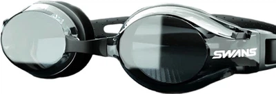Очки для плавания Swans FOX2M-1 Unisex Anti-fog Черные