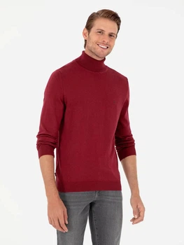 Гольф-водолазка чоловічий Pierre Cardin G021SZ0TK-000-2028197(Vişne) M Вишневий (8683857743249)