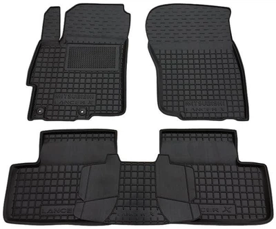 Резиновые коврики в салон Avto-Gumm для Mitsubishi Lancer X 2007-2017