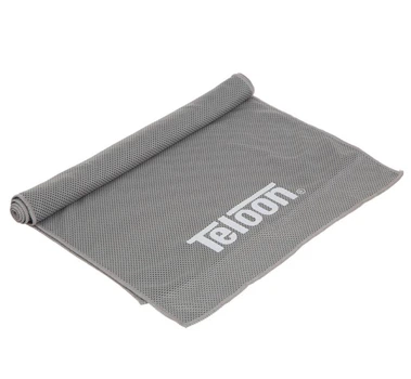Полотенце спортивное из микрофибры TELOON 30х100см Cold Sensitive Серый