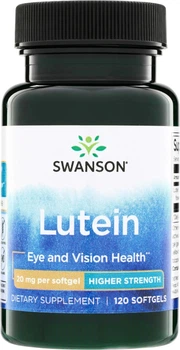 Suplement diety Swanson Luteina - Higher Strength 20 mg 60 kapsułek (87614029931)