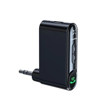 Bluetooth Аудіо-адаптер Baseus BSBA-02 AUX Wireless Audio Receiver Чорний WXQY010001