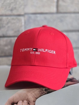 Кепка бейсболка Tommy Hilfiger мужская женская Красный