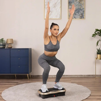Віброплатформа Вібромассажер Тренувальний З Пультом Xp500 Gymtek