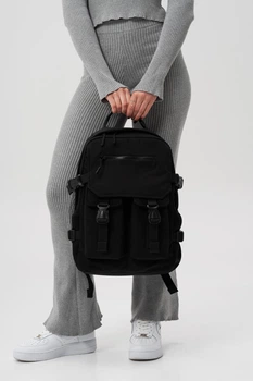 Жіночий Міський Молодіжний Рюкзак Without Ryder Нейлон Для Ноутбука Black 585234289