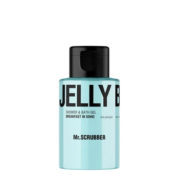 Гель для душа Mr.SCRUBBER Jelly Bubbles Breakfast in Soho Shower & Bath Gel для очищения и ухода за кожей тела со сладко-фруктовым ароматом 100 мл