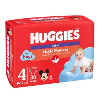Подгузники-трусики детские Huggies Pants Boy размер 4 (9–14 кг) 36 шт