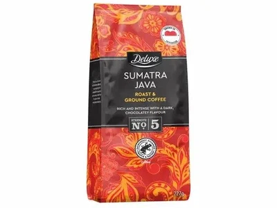 Кава в зернах Deluxe Sumatra Java 227 г
