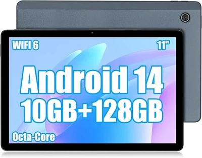 Планшет Ainmel A6H 11" (4+6)/128 ГБ 8 ядер Android 14 6800 mAh Синій (102160519) - Уцінка