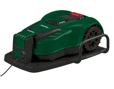 Робот-газонокосилка Parkside PAMRS 1000 A1 Smart с приложением, до 1000 м2, аккумулятор 20V 4Ah + Подарок