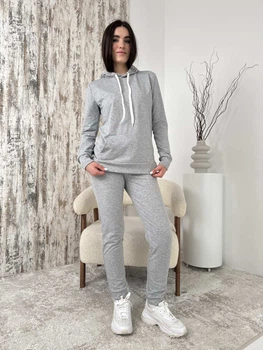 Спортивний костюм двонитка S меланж (228)