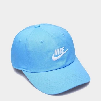 Czapka z daszkiem dziecięca Nike K Nk Club Cap Us Cb Fut Wsh FB5063-412 Błękitna (198487792997)