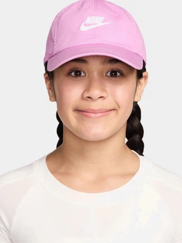 Czapka z daszkiem dziecięca Nike K Nk Club Cap Us Cb Fut Wsh FB5063-503 Różowa (198487804379)