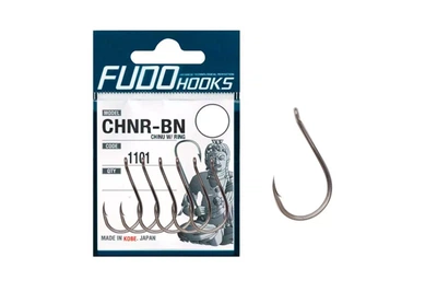 Крючки Fudo Chinu W/Ring Black №12 (17шт/уп) (6131005002)