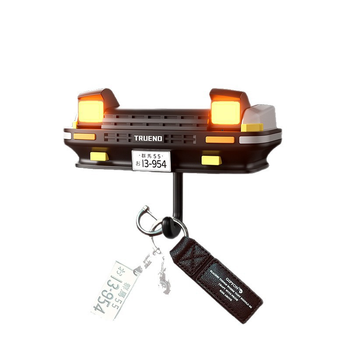 Интерактивный брелок Toyota AE86 с открывающимися фарами и подсветкой подвеска для ключей хранение ключей прихожая Чорний