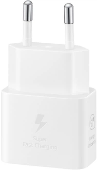 Ładowarka sieciowa Samsung T2510 Type-C Adapter 25W Biała (8806094912081)
