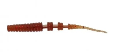 Силіконова приманка Perch'ik Worm 1,6" (12шт) col. 34