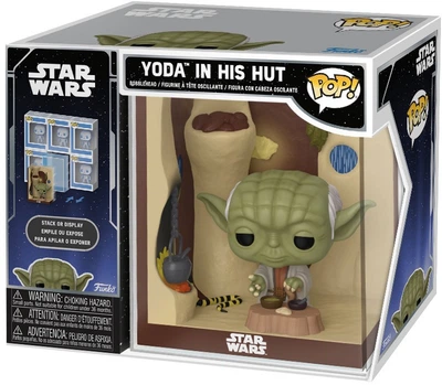Figurka Funko POP! Nooks: Star Wars Yoda in His Hut 11.4 cm 90375 (889698903752)