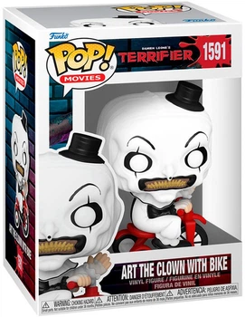 Фігурка Funko Pop! Movies Terrifier 1591 Art the Clown with Bike 80706 (889698807067)