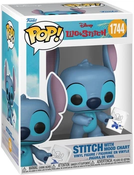 Фігурка Funko Pop! Disney Lilo & Stitch 1744 Stitch with Mood Chart 90345 (889698903455)