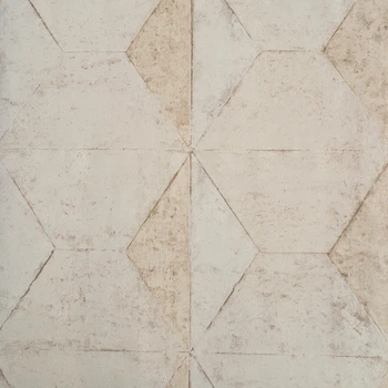 Виниловые обои на флизелиновой основе Decoprint Urban Concrete UC21380 Бежевый Геометрия (53 см)