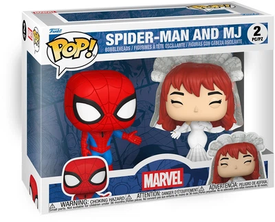 Набор фигурок Funko POP! Multipack: Marvel Spider-Man and Mary Jane 11.2 см 2 шт 90297 (889698902977)