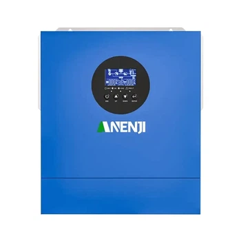 Гибридный инвертор Anenji 2000 Вт 12В Wi-Fi модуль. Аненжи 12В+ Wi-Fi 60А зарядка от сети 60А