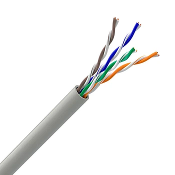 Кабель UTP Molex Cat.5е, PVC, 4 пары, (пометрово), цвет серый