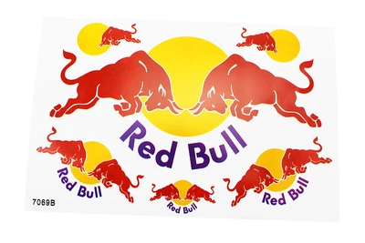 Наклейки набор Red Bull 7069В