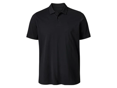 Футболка-поло из хлопкового пике для мужчины Livergy by Esmara men 480014 XXL Черный
