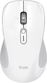 Миша Trust Ferro Hyperscroll multi-device Wireless White (8713439256741)