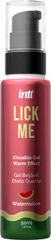 Лубрикант зігріваючий Intt Lick Me зі смаком кавуна 50 мл (5600781416332)