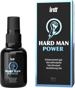 Стимулюючий гель Intt Hard Man Power для чоловіків 15 мл (5600781416356)
