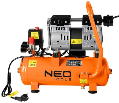 Безмасляний компресор NEO Tools 12 л 12K020-1 (5907558479614)