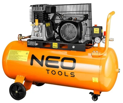 Масляний компресор NEO Tools 100 л 230 В 12K030-1 (5907558479645)