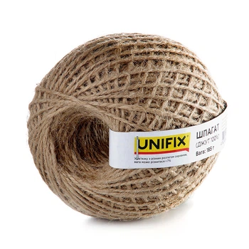 Шпагат (джут 100%) клубок 185 г UNIFIX