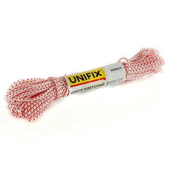 Шнур плетений поліамідний (капроновий) 3 мм 20 м UNIFIX